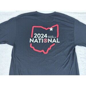 Cardcollector2 Sports Card Shop L Mens Black Shirt Ryan Johnson 2024 Cleveland